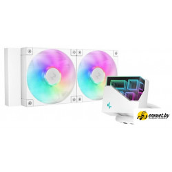 Система жидкостного охлаждения для процессора DeepCool LT240 WH ARGB R-LT240-WHAMNC-G-1 Система жидкостного охлаждения для процессора DeepCool LT240 WH ARGB R-LT240-WHAMNC-G-1