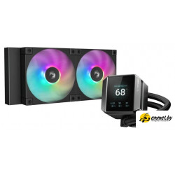 Система жидкостного охлаждения для процессора DeepCool Mystique 240 ARGB R-LX550-BKADSNC-G-1 Система жидкостного охлаждения для процессора DeepCool Mystique 240 ARGB R-LX550-BKADSNC-G-1