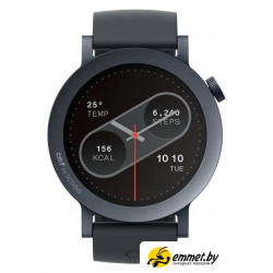 Умные часы CMF Watch Pro 2 (темно-серый, черный силиконовый ремешок)