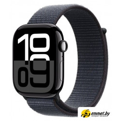 Умные часы Apple Watch Series 10 46 мм (алюминиевый корпус, черный/темно-серый, н