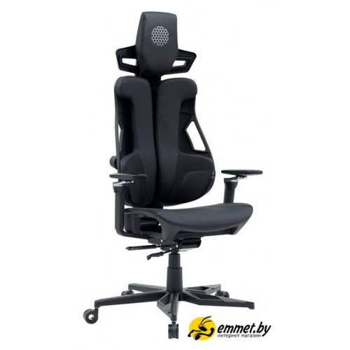 Игровое (геймерское) кресло CACTUS CS-CHR-DUO-BBK (черный кожзам)