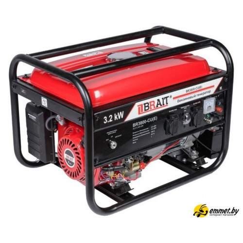 Бензиновый генератор Brait BR-3800CU(E)