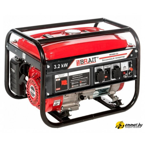 Бензиновый генератор Brait BR3800-CU