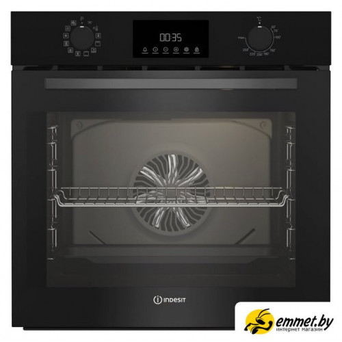 Электрический духовой шкаф Indesit IBFTE 3844 BL