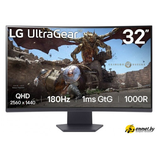Игровой монитор LG UltraGear 32GS60QC-B