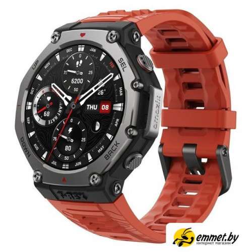 Умные часы Amazfit T-Rex 3 (лава)