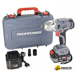 Гайковерт Profipower DWDTW-18V (с 1-им АКБ, кейс)