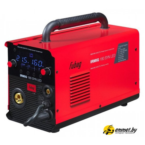 Сварочный инвертор Fubag IRMIG 180 SYN LED 646403