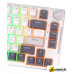Клавиатура Royal Kludge RK-H81 RGB White Night (RK Blue)