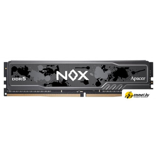 Оперативная память Apacer NOX 16ГБ DDR5 5200 МГц AH5U16G52C522MBAA-1 Оперативная память Apacer NOX 16ГБ DDR5 5200 МГц AH5U16G52C522MBAA-1