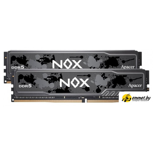 Оперативная память Apacer NOX 2x16ГБ DDR5 5200 МГц AH5U32G52C522MBAA-2 Оперативная память Apacer NOX 2x16ГБ DDR5 5200 МГц AH5U32G52C522MBAA-2