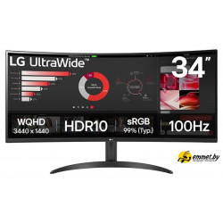 Монитор LG UltraWide 34WR50QK-B