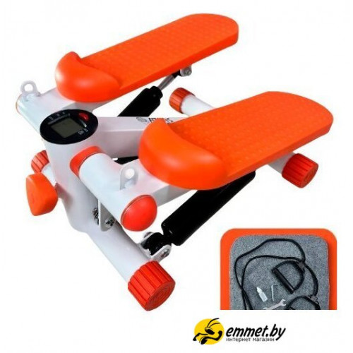 Классический степпер Atlas Sport AS-504 (белый/оранжевый)