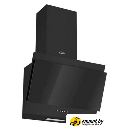 Кухонная вытяжка Elikor Коралл 50П-430-К3Д 266399 (черный/черное стекло)