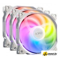 Комплект вентиляторов для корпуса ADATA XPG Vento 120x3 ARGB PWM (белый)