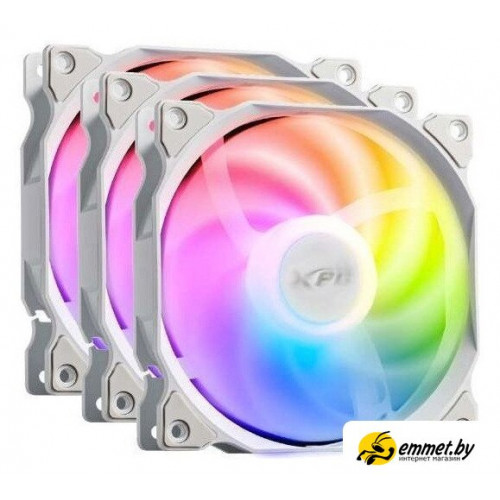 Комплект вентиляторов для корпуса ADATA XPG Vento 120x3 ARGB PWM (белый)