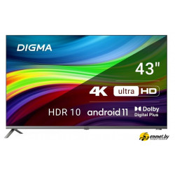 Телевизор Digma DM-LED43UBB41