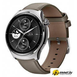 Умные часы Mibro Lite 3 Pro (с серым кожаным ремешком)