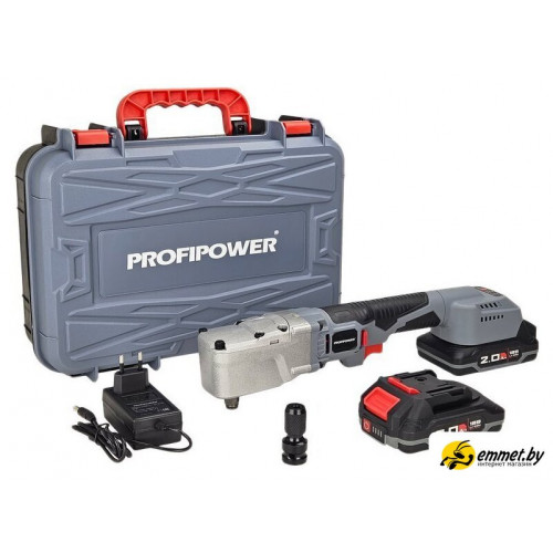 Гайковерт Profipower CNDTW-18B (с 2-мя АКБ, кейс)