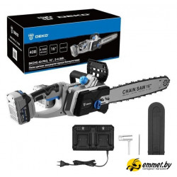 Аккумуляторная пила Deko DKCHS 40 PRO 083-2002 (с 2-мя АКБ) Аккумуляторная пила Deko DKCHS 40 PRO 083-2002 (с 2-мя АКБ)