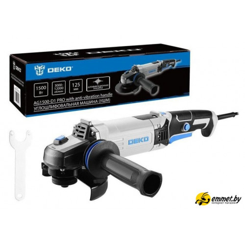 Угловая шлифмашина Deko AG1500-D1 Pro 083-1028