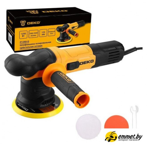 Эксцентриковая шлифмашина Deko P1250-D 083-1046