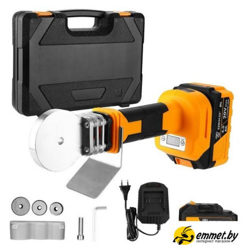 Аппарат для сварки труб Deko R-DKCPW20V 083-3002 (с 2-мя АКБ)