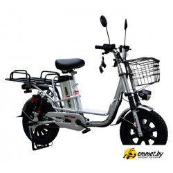 Электровелосипед AVM E-Alfa Fat (серый)