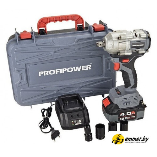 Гайковерт Profipower T-500N (с 1-им АКБ, кейс)