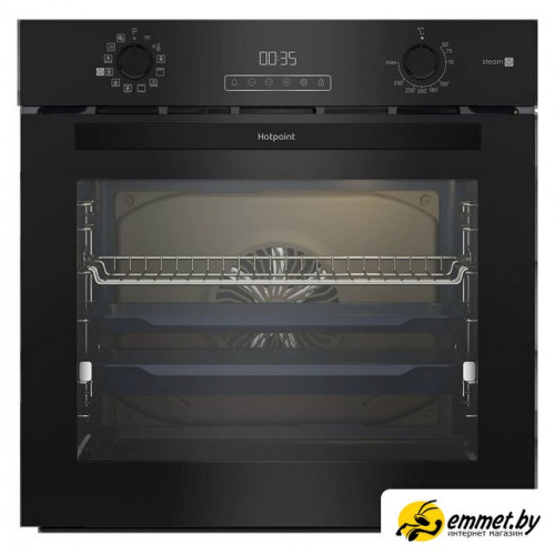 Электрический духовой шкаф Hotpoint HSTF 1231 JSAH BLG