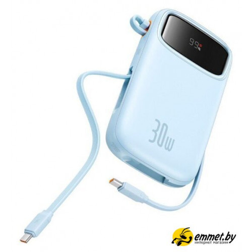Внешний аккумулятор Baseus QPow 2 Power Bank 20000mAh (голубой)