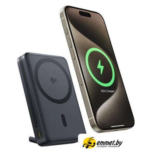 Внешний аккумулятор Baseus Nomos Qi2 Magnetic Power Bank 10000mAh (черный)