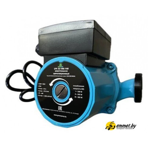 Циркуляционный насос Greenpump LPS 25-100/180