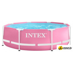 Каркасный бассейн Intex Pink Metal Frame 28290 (244х76 см)