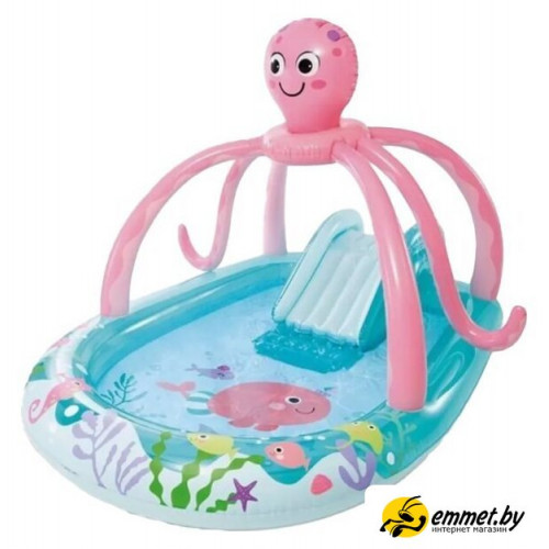 Игровой центр Intex Дружелюбный осьминог 56138 (234х183 см)