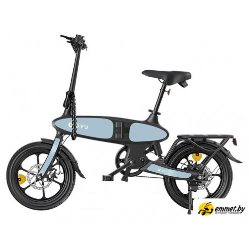 Электровелосипед DYU C2 250W (голубой)