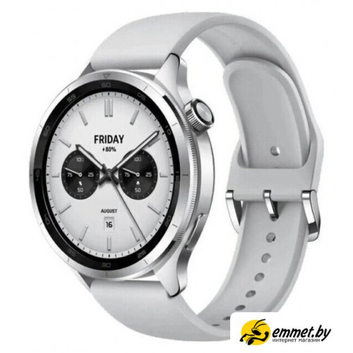 Умные часы Xiaomi Watch S4 (серебристый, международная версия)