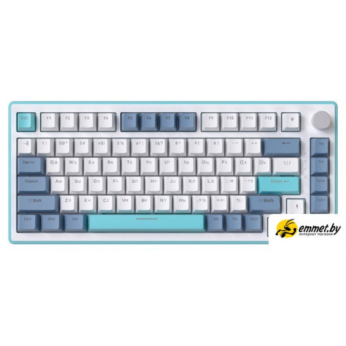 Клавиатура JEGG ZA82 White Navy Blue (OUTEMU Orange)