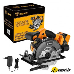 Дисковая (циркулярная) пила Deko CSDU20 083-1104 (с 1-им АКБ)