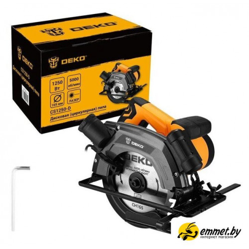 Дисковая (циркулярная) пила Deko CS1250-D 083-1100