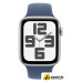 Умные часы Apple Watch SE 2 44 мм (алюминиевый корпус, серебристый/синий деним, с