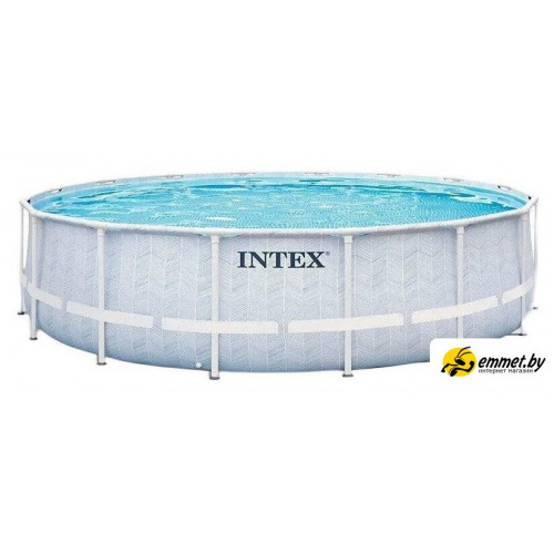 Каркасный бассейн Intex Prism Frame Chevron 26746 (488х122)