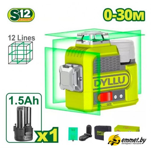Лазерный нивелир Dyllu DTLE8M12