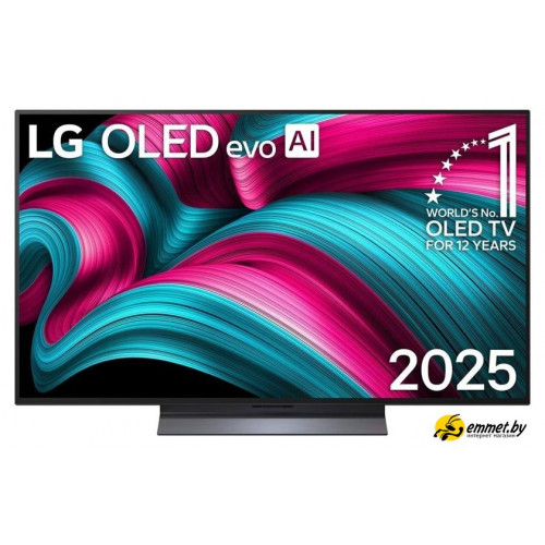 OLED телевизор LG OLED evo AI C5 OLED48C5RLA