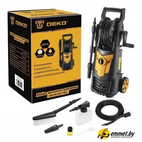 Мойка высокого давления Deko DKCW180 PRO 083-2027