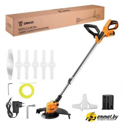 Триммер Deko DKTR12 085-2006 (с 1-им АКБ)