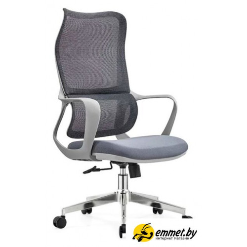 Офисное кресло SitUp LATI-H Grey Chrome (сетка Grey/Grey)