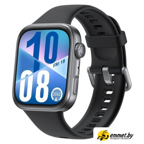 Умные часы Huawei Watch FIT 4 (черный, с черным силиконовым ремешком, международна