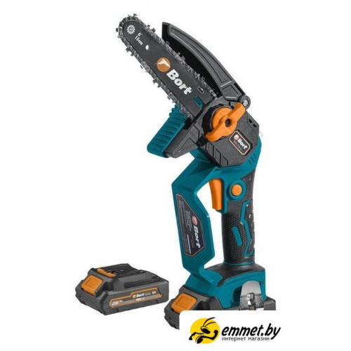Аккумуляторная пила Bort BKS-216-Li 93418279 (с 2-мя АКБ, кейс)