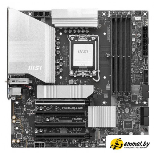 Материнская плата MSI Pro B860M-A WiFi